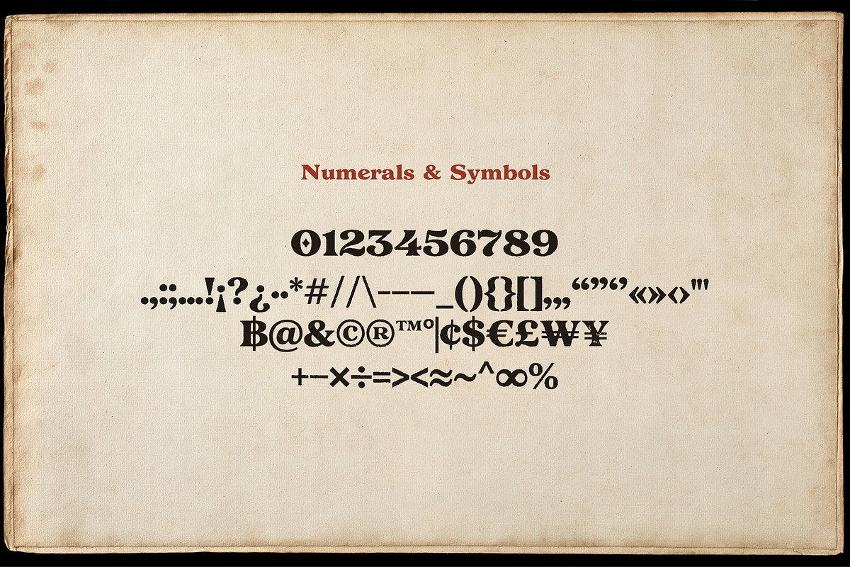 Maerath Medieval Display Font, a Handwritten Font by kavoon (Photo 10 of 12)