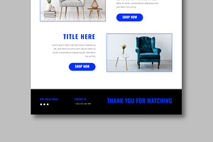 Interior Email Newsletter Layout