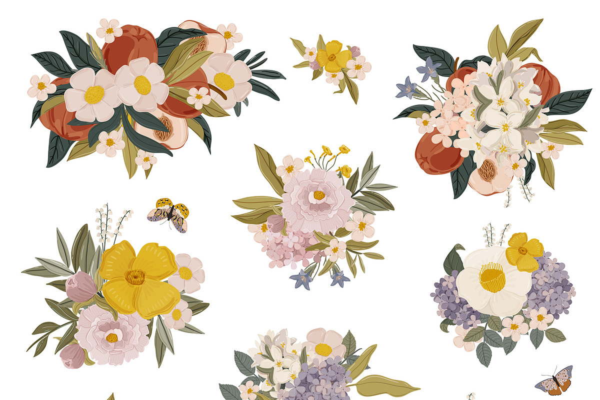 Seasonal Botany BUNDLE, an Object Graphic by Ruslana Lubenets (Photo 44 of 100)