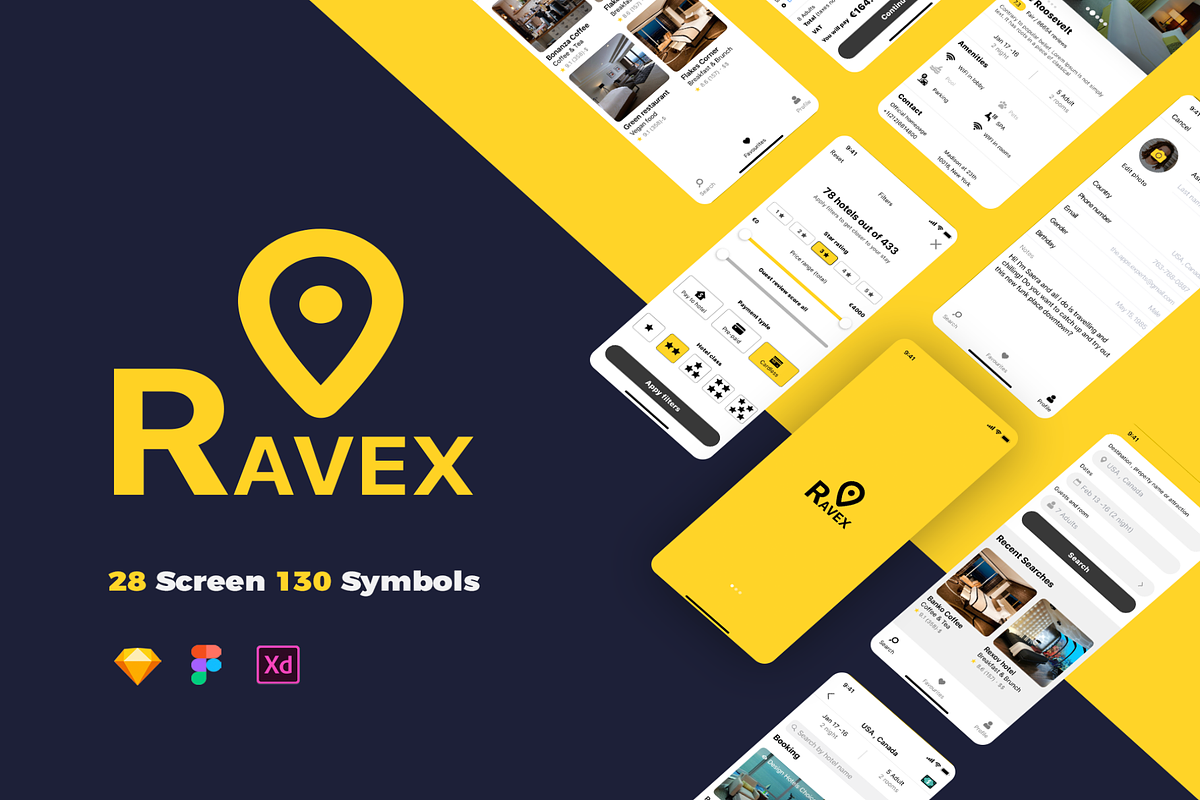 Ravex UIKIT, an App Template by Creative Perspective (Photo 1 of 6)