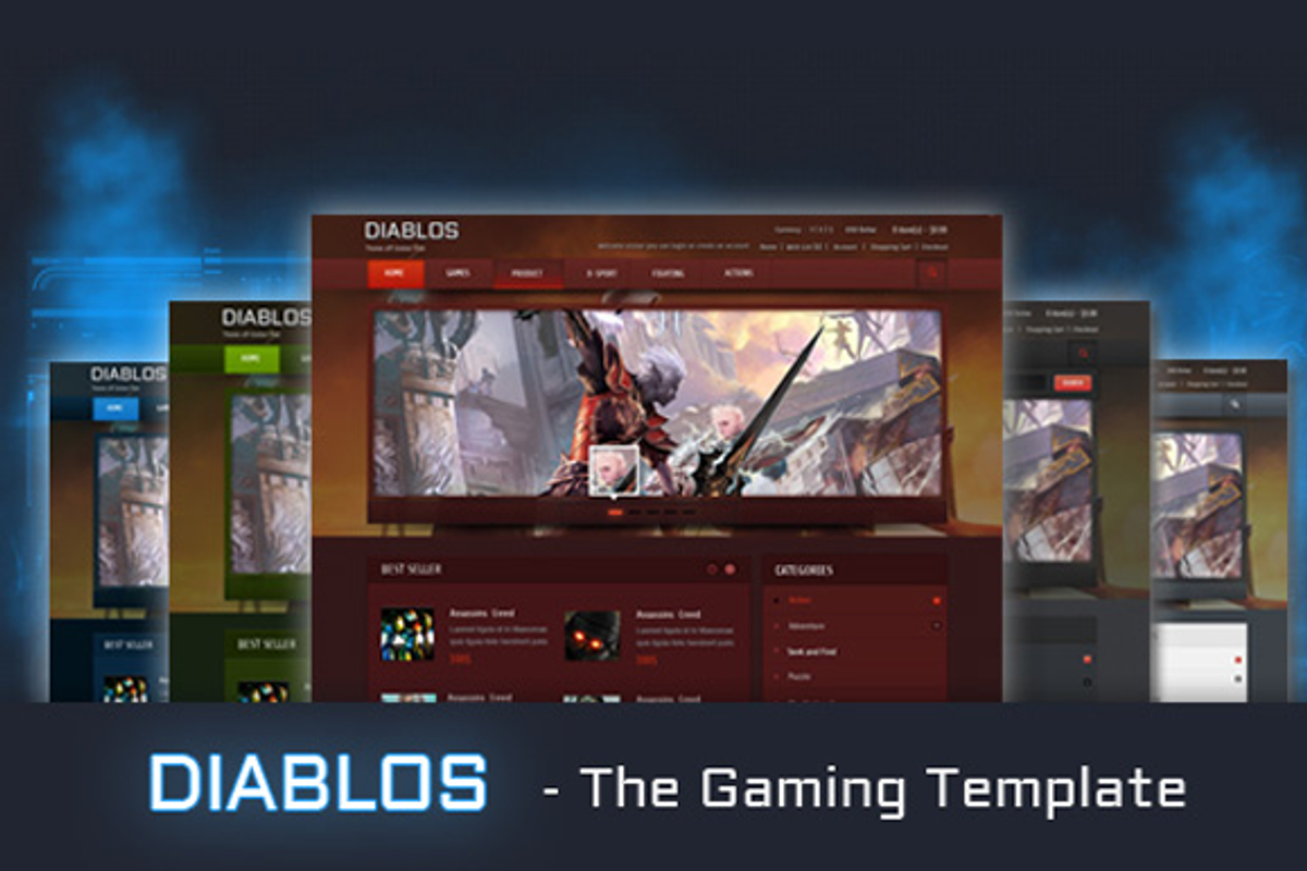 DIABLOS - Premium OpenCart 1.5.5.1 T, a Templates & Theme by themeglobal