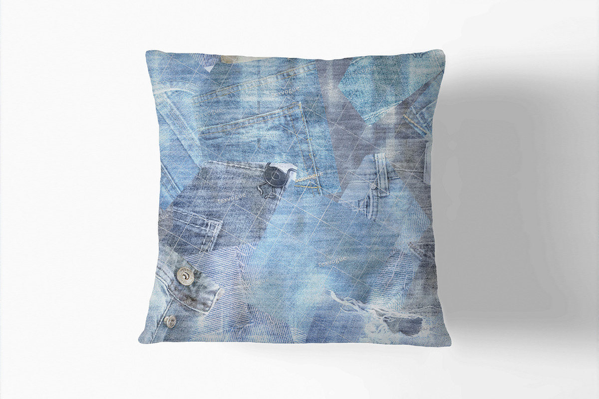 Piece of Denim - Seamless Patterns, a Pattern Graphic by texvogue (Photo 8 of 20)