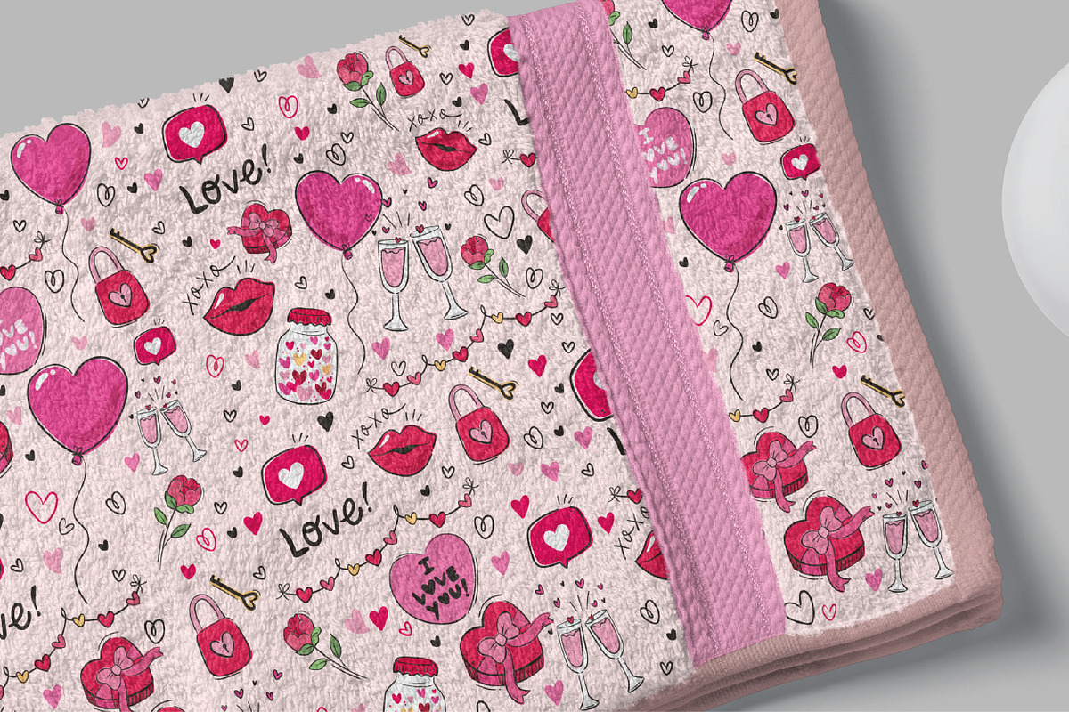 Love Pattern - Vector EPS, a Pattern Graphic by rix_designs (Photo 8 of 10)