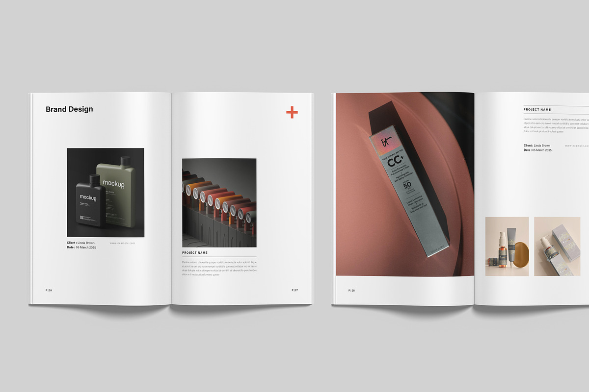 Graphic Design Portfolio, a Brochure Template by NorthPeak (Photo 11 of 15)