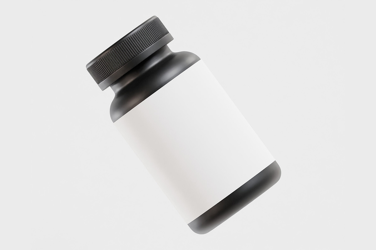 Supplement Bottle 01 3d model, an Object 3D Model by fahad121 (Photo 3 of 5)