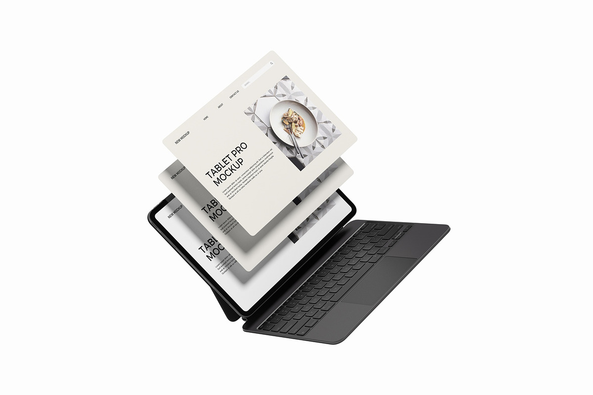 iPad Screen Mockup, an iPad Mockup by suciamairastd (Photo 3 of 5)