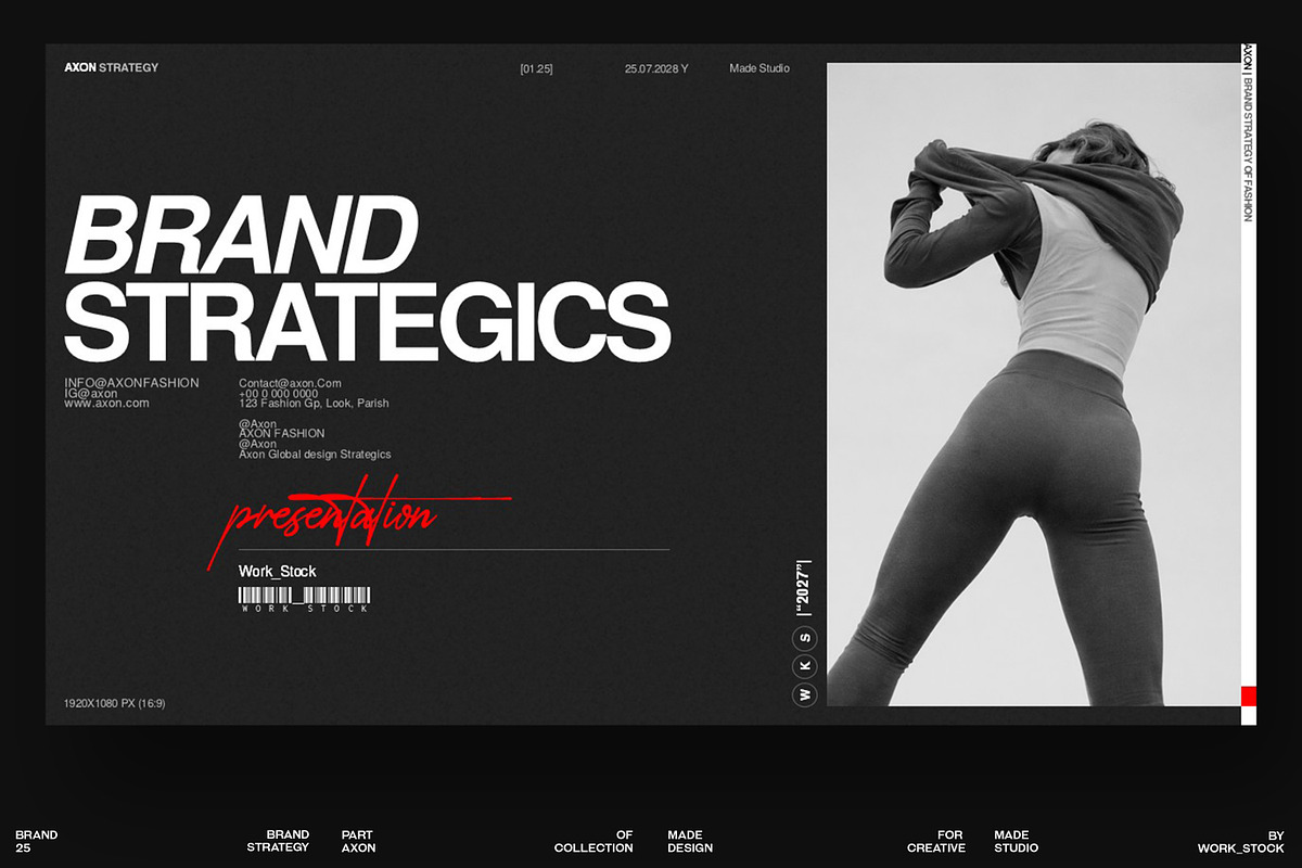 AXON | Brand Strategy Template, a Presentation Template by Work_Stock (Photo 8 of 10)