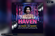 25 Nightclub Party Flyer PSD Bundle, a Flyer Template by Flyer Arts (Thumbnail 16 of 29)