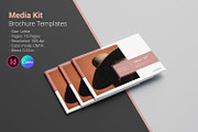 Media Kit Template InDesign & Canva, a Brochure Template by Template Shop (Thumbnail 1 of 10)