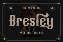 Bresley - Western Font