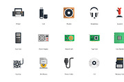 Computer Hardware Flat icons, an Icon by Vector Squad (Thumbnail 3 of 8)