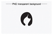 Hairstyle and Wig Illustrations Set, an Illustration by Designfour (Thumbnail 5 of 7)