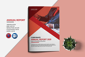 Corporate Annual Report Template