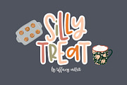 silly treat, a Script Font by OnTheSpotStudio (Thumbnail 1 of 4)