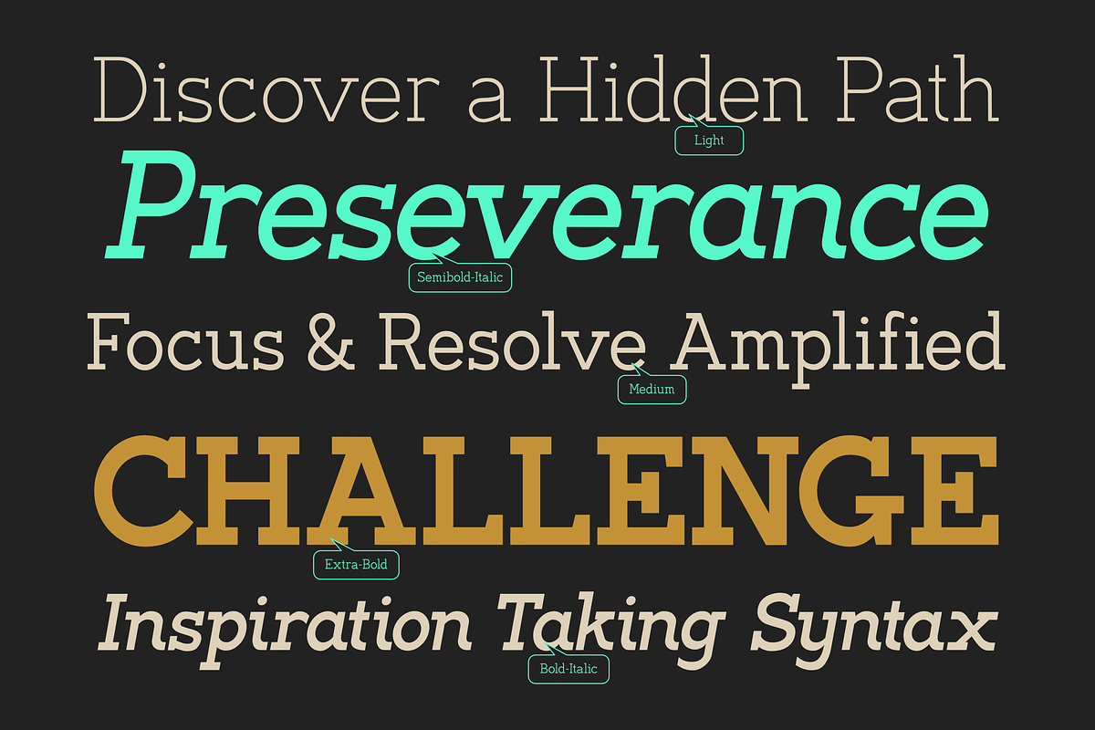 Noirda Slab Serif, a Slab Serif Font by Hanaksara Studio (Photo 6 of 11)
