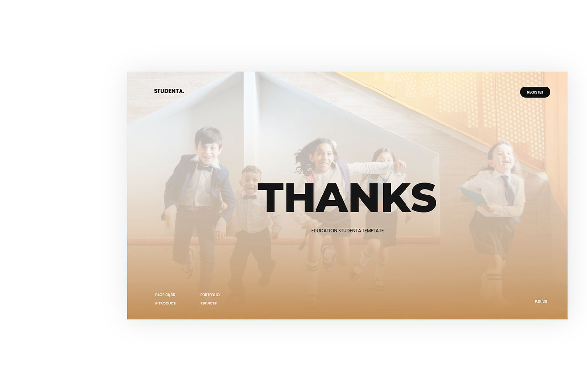 Studenta - An Education Presentation, a Presentation Template by Universitype (Photo 9 of 9)