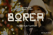 BOREA - Korean Style Typeface, a Sans Serif Font by Boril Std (Thumbnail 1 of 12)