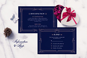 ART DECO WEDDING INVITATION SUITES, an Invitation Template by Totem Invitation House (Thumbnail 3 of 4)
