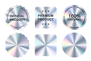 Hologram Stickers, Labels