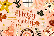 Abstract Christmas — Holly Jolly, a Texture Illustration by adwintash (Thumbnail 1 of 16)