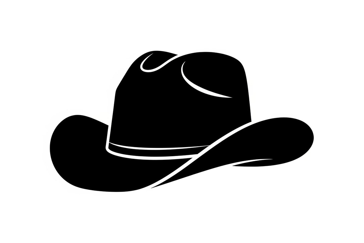 Minimal Cowboy Hat Silhouette Bundle, an Illustration by Designs_River (Photo 28 of 51)