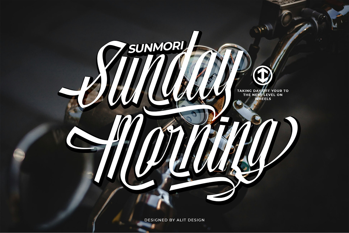 Behind Master Font, a Script Font by alit design (Photo 2 of 17)