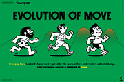 Gruvy Pop Sans, a Sans Serif Font by Sundaylab (Thumbnail 2 of 11)