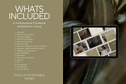 Multipurpose Facebook templates, a Social Media Template by Make It Yours Lab. (Thumbnail 4 of 16)
