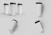 Coffee Cup Mockup - 8 views, a Cups & Container Mockup by Illusiongraphic (Thumbnail 18 of 18)