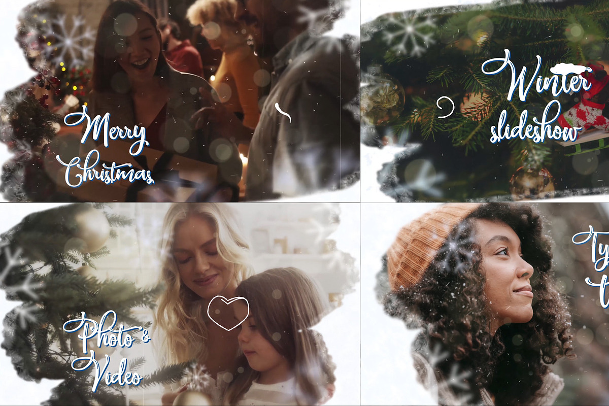 Winter Holiday Slideshow | FCPX, a Templates & Theme by FlashFXbox (Photo 1 of 2)