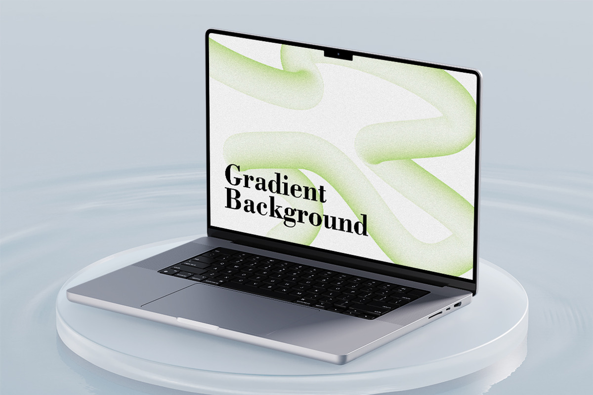 Celestine Flow Gradient Background, a Background Graphic by Eltypesstudio (Photo 7 of 12)