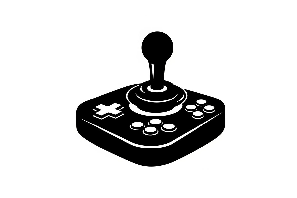 50 Retro Gaming Joystick Vector Bund, an Illustration by Creativeshirt (Photo 29 of 51)