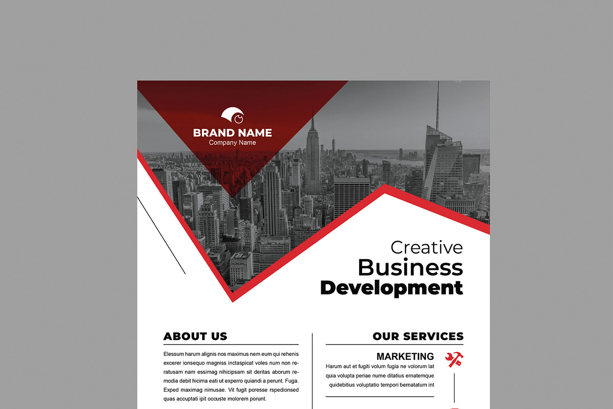 Corporate Flyer Layout preview 4