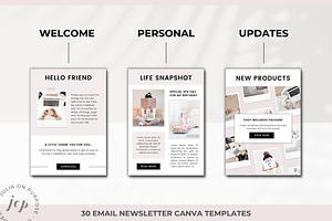 Email Marketing Canva Templates