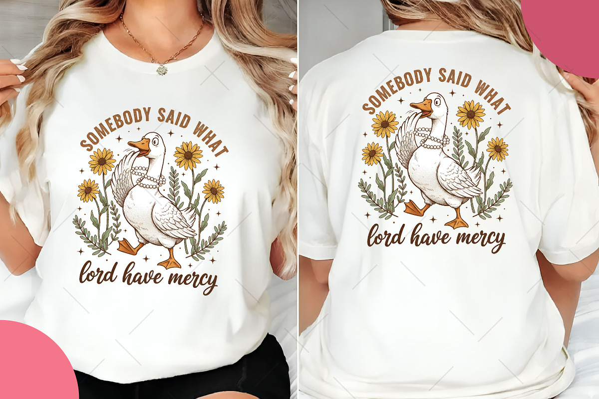 Spring Silly Goose Sublimation Png, an Illustration by OK Design (Photo 4 of 6)