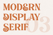 Bogimber - Retro Display Serif, a Serif Font by Cruzine (Thumbnail 3 of 10)