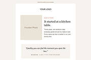 Mailchimp Welcome Email Templates, an Email Template by Art Club (Thumbnail 3 of 4)