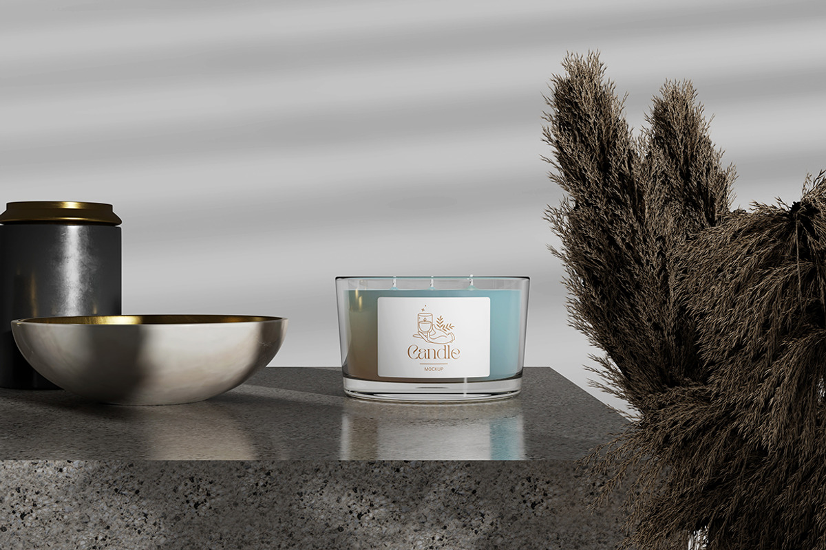 Candle Mockup, a Product Mockup by MrLetters (Photo 4 of 5)