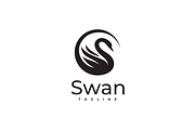 Swan Logo Template, a Branding & Logo Template by johnkent (Thumbnail 3 of 3)