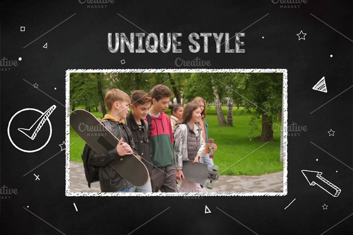 Chalkboard Titles, a Templates & Theme by VaheGrigoryan (Photo 9 of 13)
