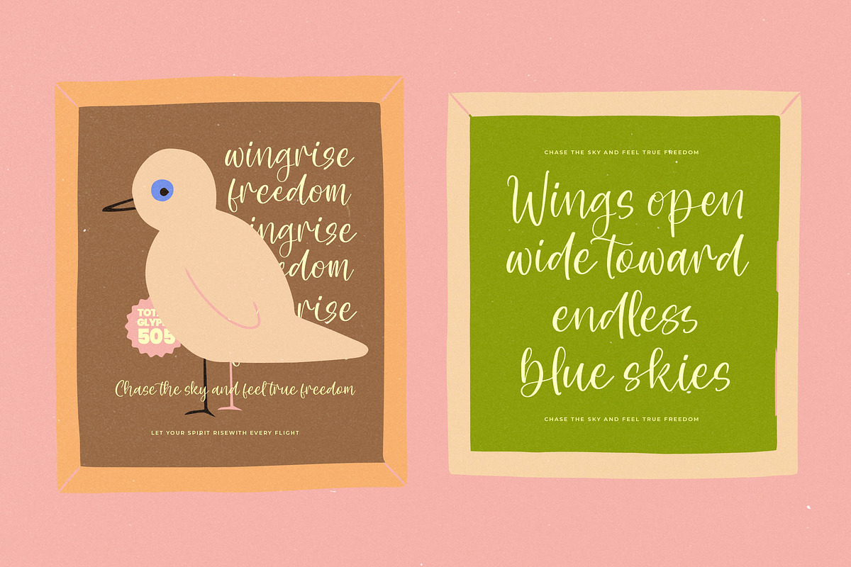 Shelter Natural Natural Handwritten, a Script Font by stylishtype.co (Photo 13 of 15)