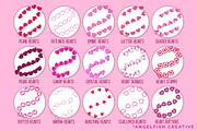 Sweet Hearts Brush Set for Procreate, a Brush Add-On by AngelfishCreative (Thumbnail 2 of 7)