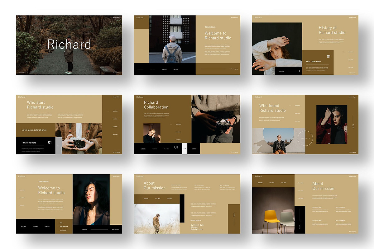 Richard - Business Keynote Template, a Presentation Template by Dens Creative Studio (Photo 2 of 6)