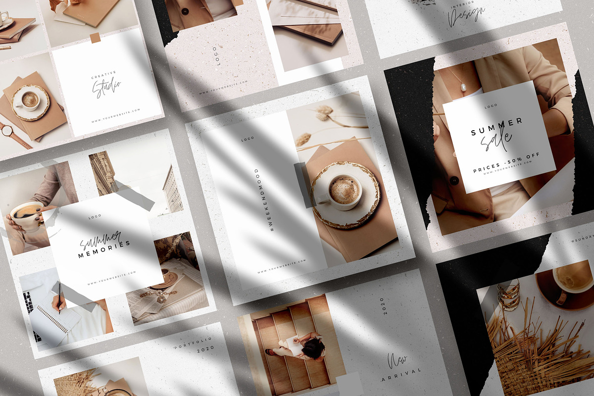 Rivera - Instagram Post & Stories, a Social Media Template by AndrewPixel (Photo 4 of 11)