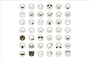 Emoji / emoticons bundle of icons, an Emoji Icon by Marish (Thumbnail 5 of 6)