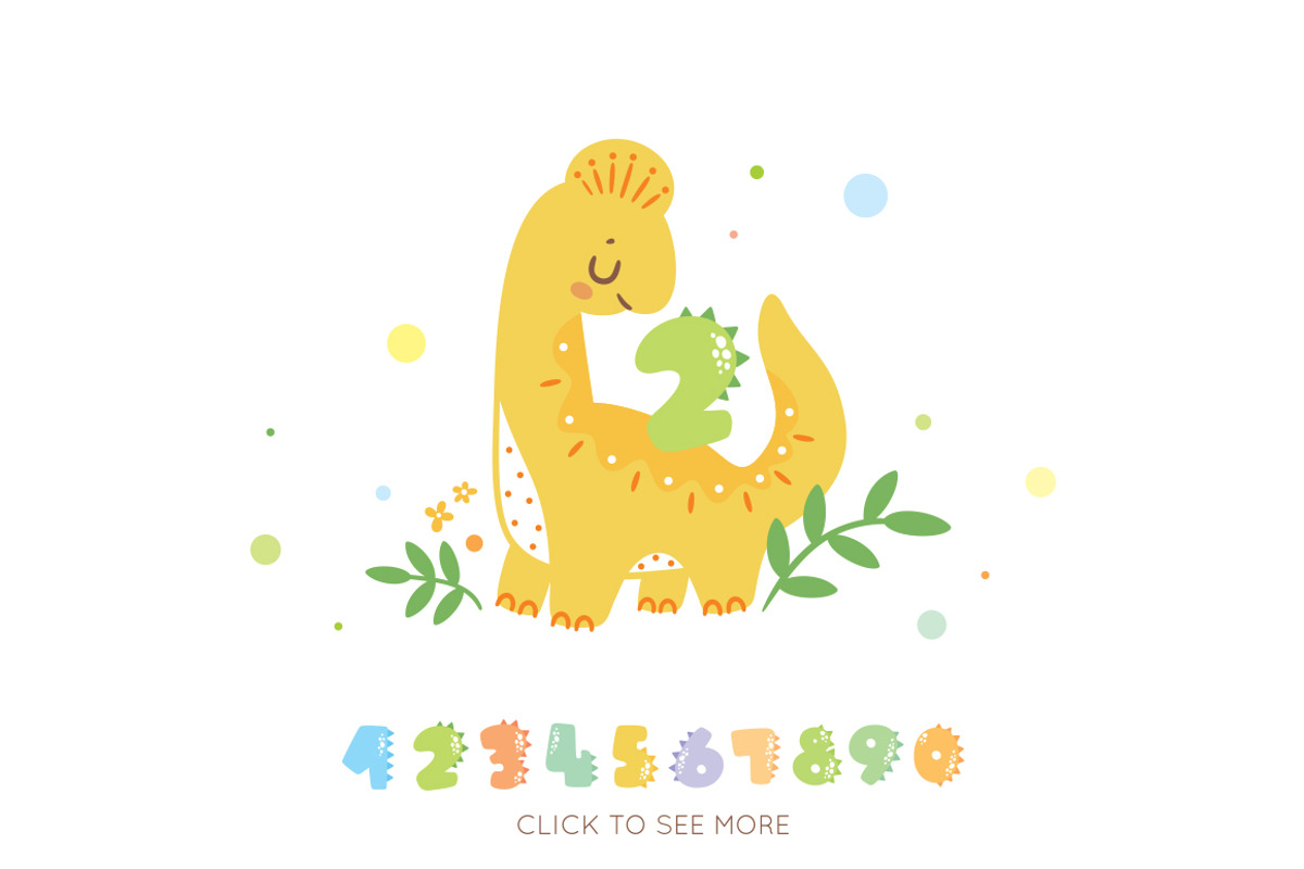 Dinosaur illustration, an Animal Illustration by Magic & Dreams (Photo 2 of 6)