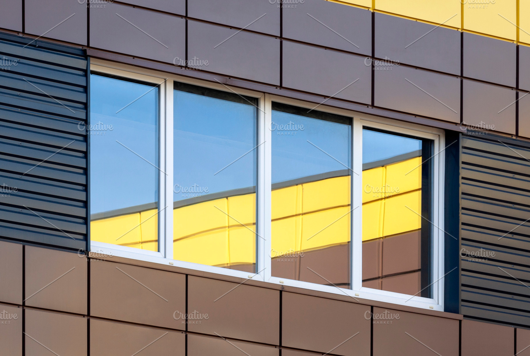 Abstract modern building exterior, an Architecture Photo by BOOCYS