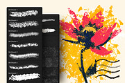 Naive Grunge Procreate Brushes, a Brush Add-On by brushapes.com (Thumbnail 3 of 11)