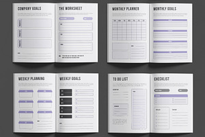 Creative Notebook Planner Template