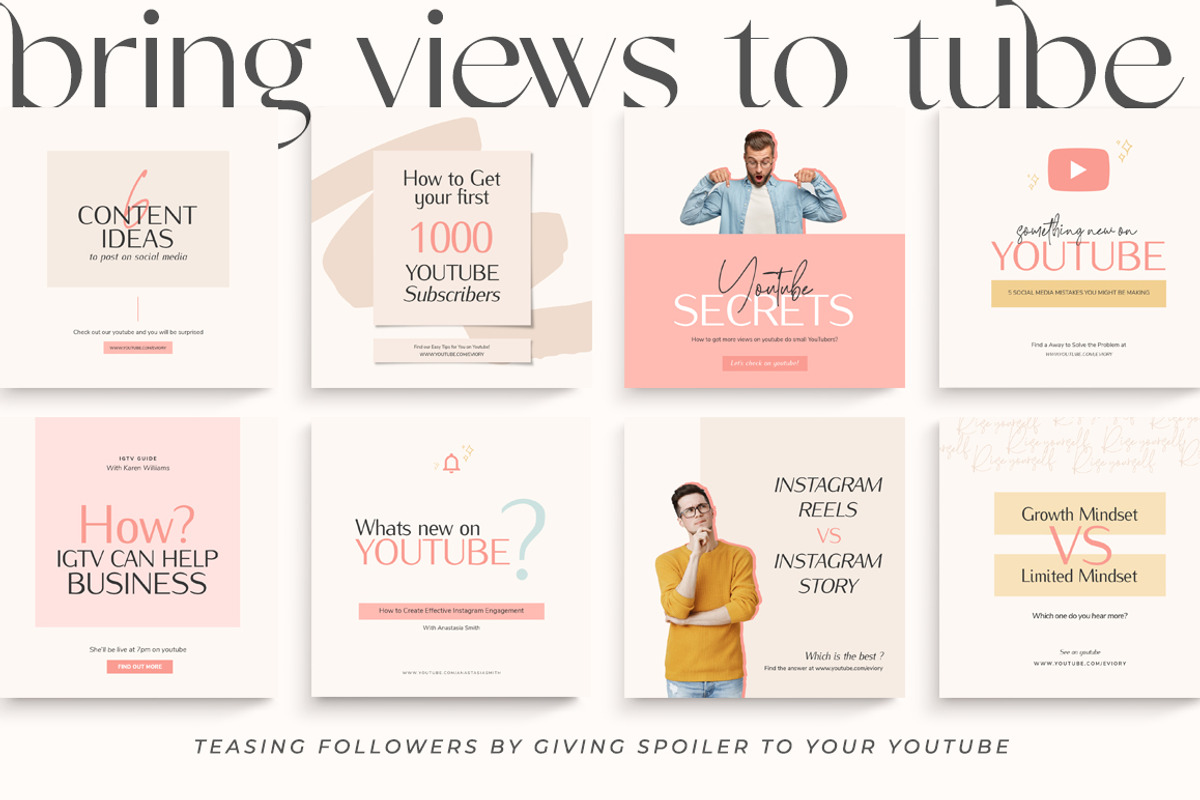 Engagement Booster Insta CANVA PS, a Social Media Template by Eviory (Photo 6 of 37)